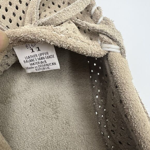 Minnetonka Moccasins Perforated Leather Ballet Flats Loafers Size 11 - Picture 5 of 5